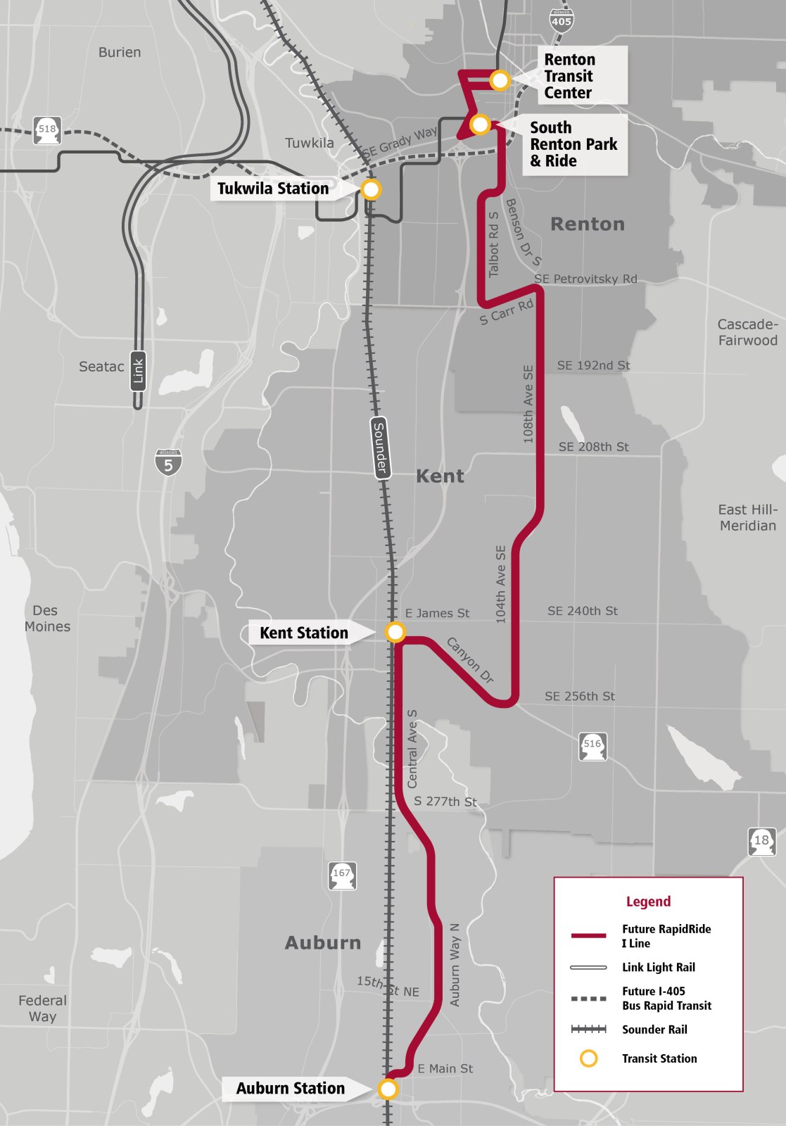 RapidRide I Line