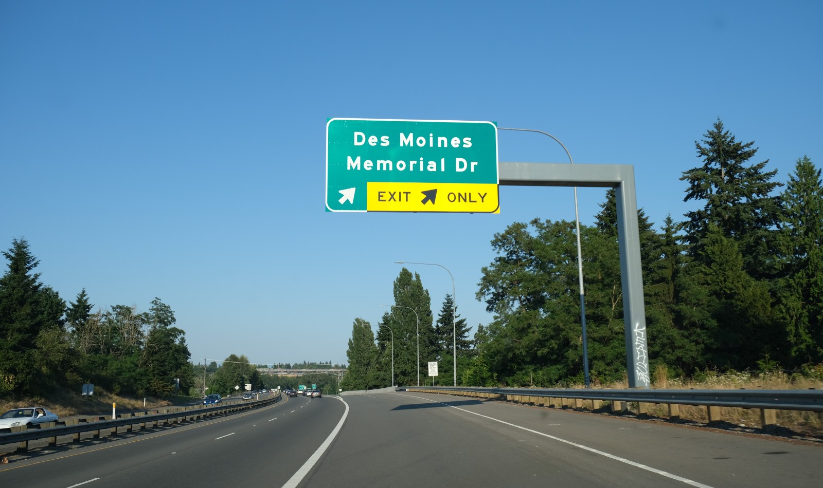 SR 518 Off-Ramp to Des Moines Memorial Drive
